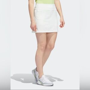 NWOT Adidas Ultimate365 Printed Skort Golf Skirt Medium Active Wear Mini Skirt